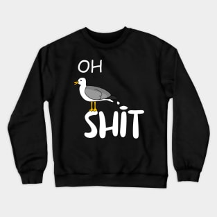 Seagull - Seagullshit - funny motif Crewneck Sweatshirt